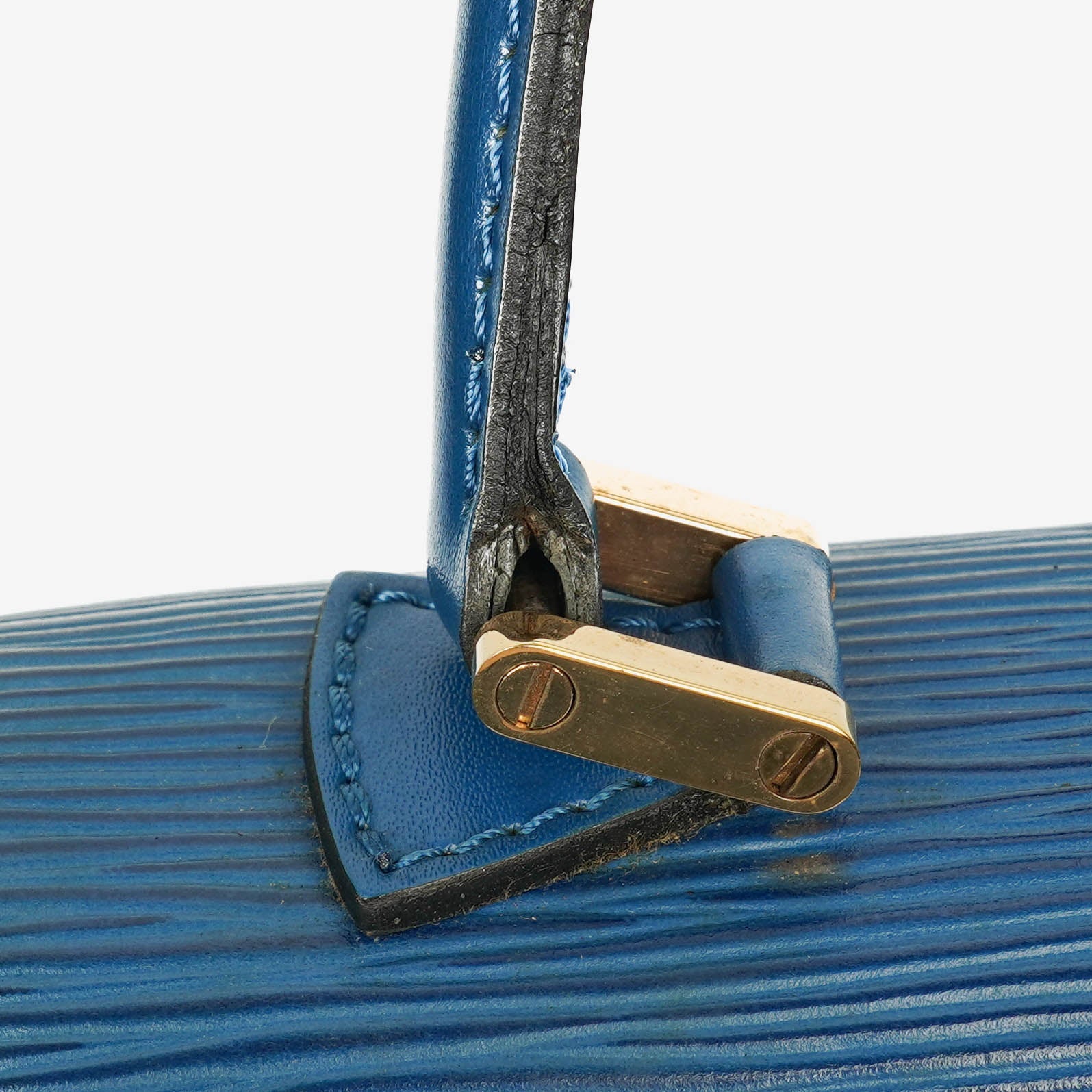 Louis Vuitton Concorde Tasche aus blauem Epi Leder