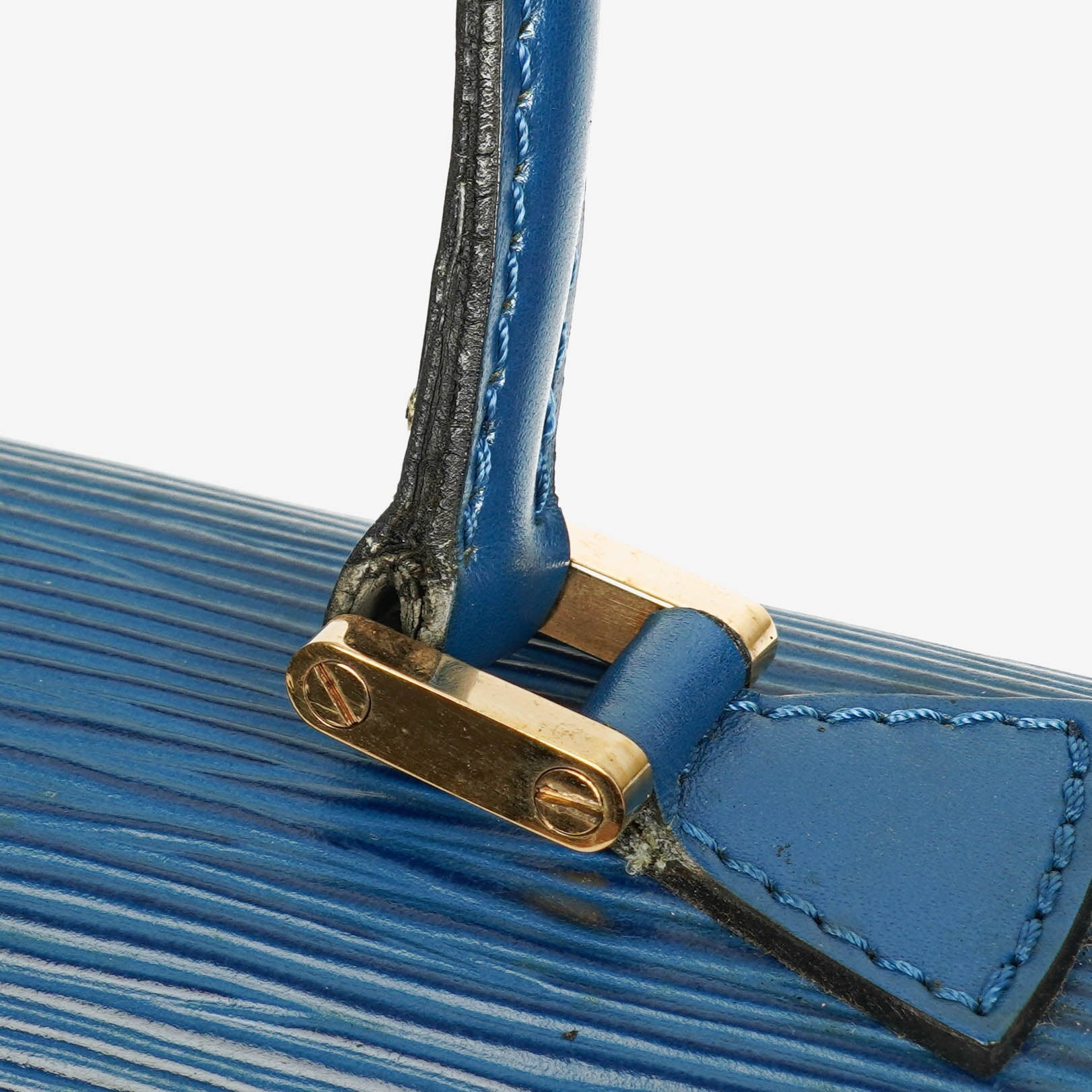 Louis Vuitton Concorde Tasche aus blauem Epi Leder