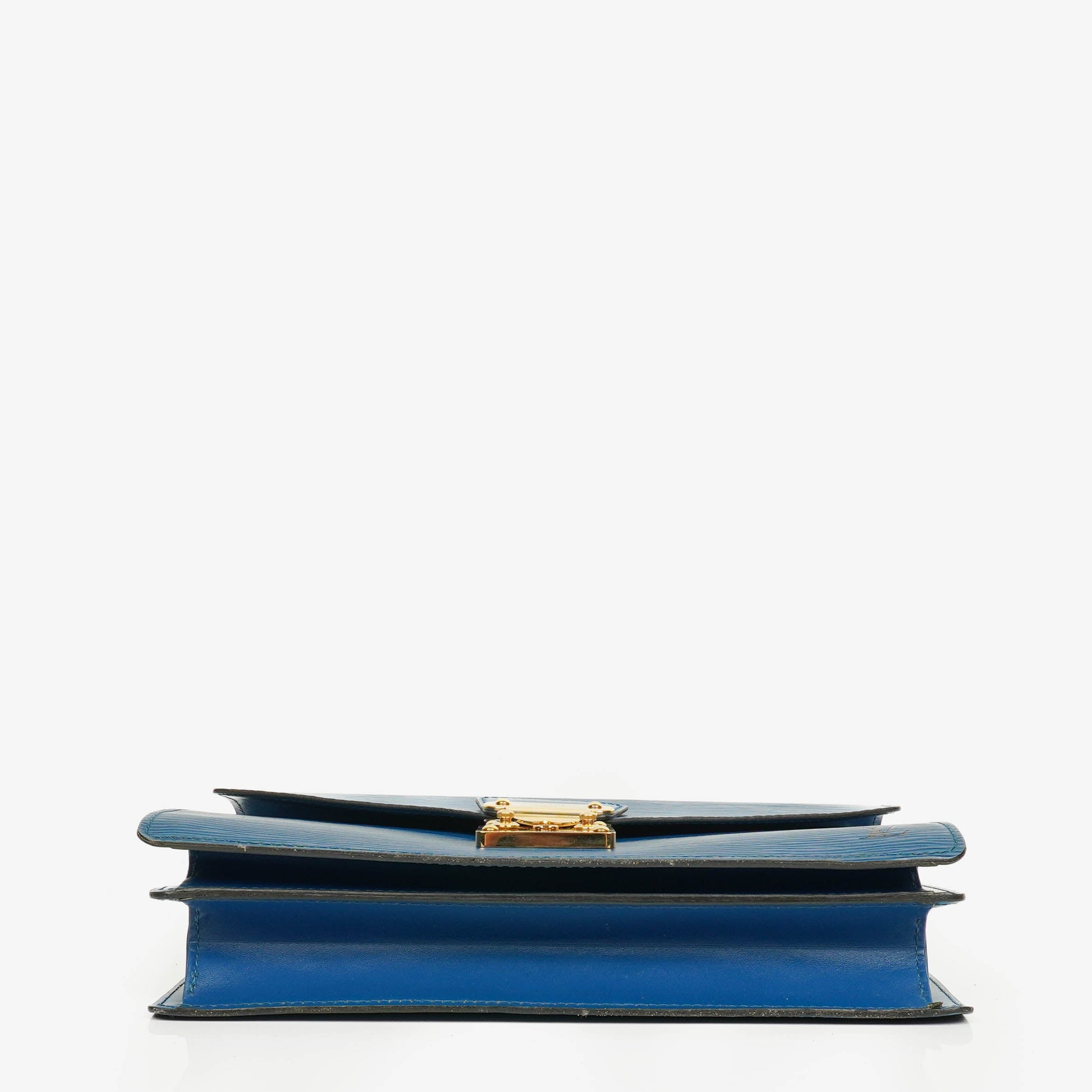 Louis Vuitton Concorde Tasche aus blauem Epi Leder