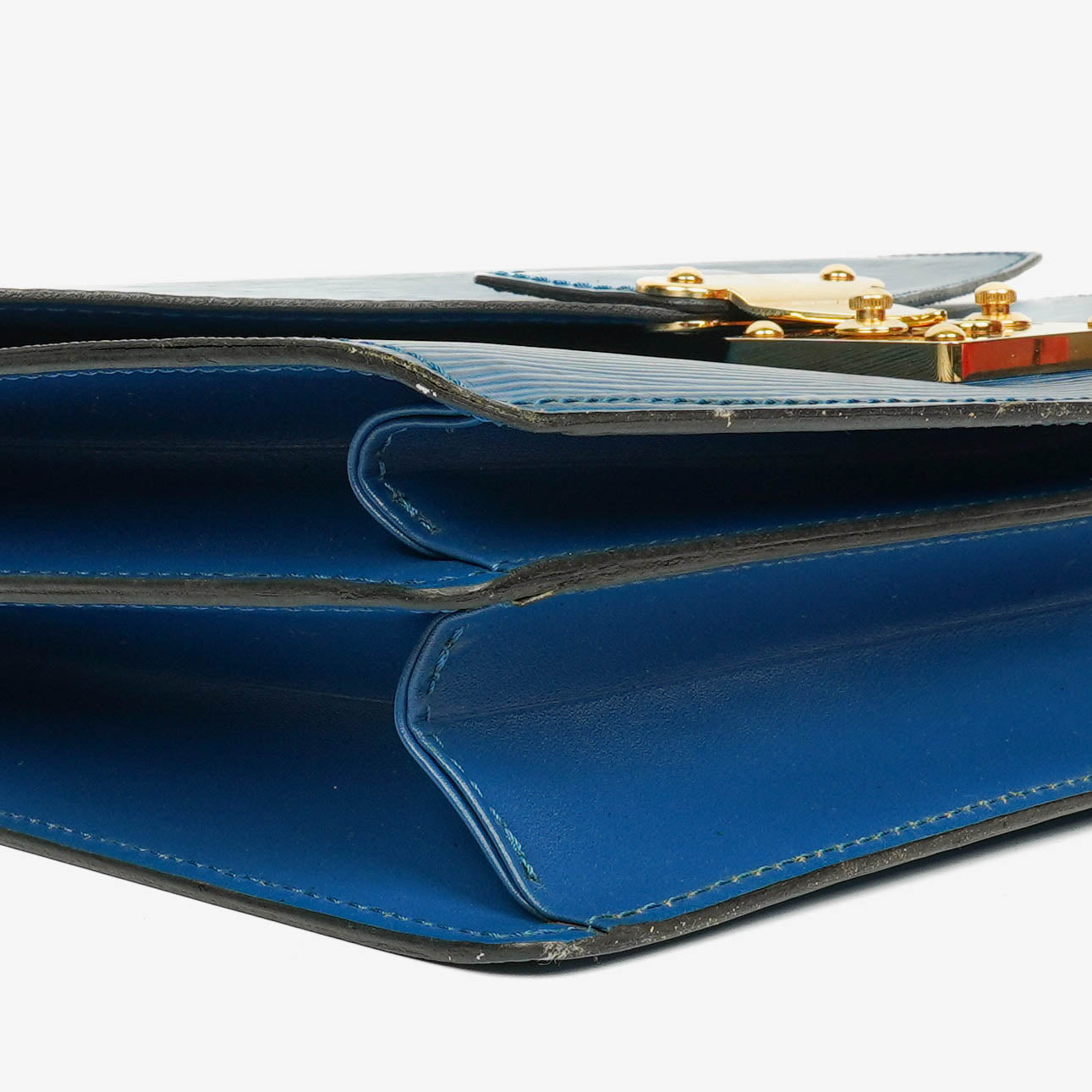 Louis Vuitton Concorde Tasche aus blauem Epi Leder