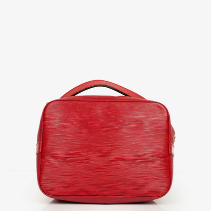 Louis Vuitton Petit Noé Schultertasche aus rotem Epi Leder