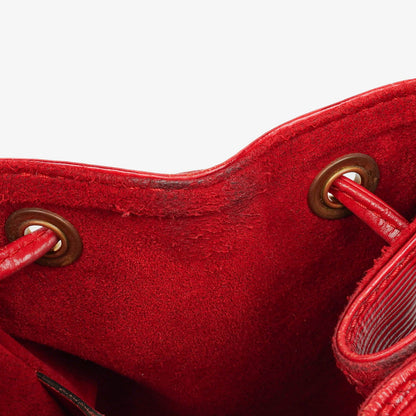 Louis Vuitton Petit Noé Schultertasche aus rotem Epi Leder