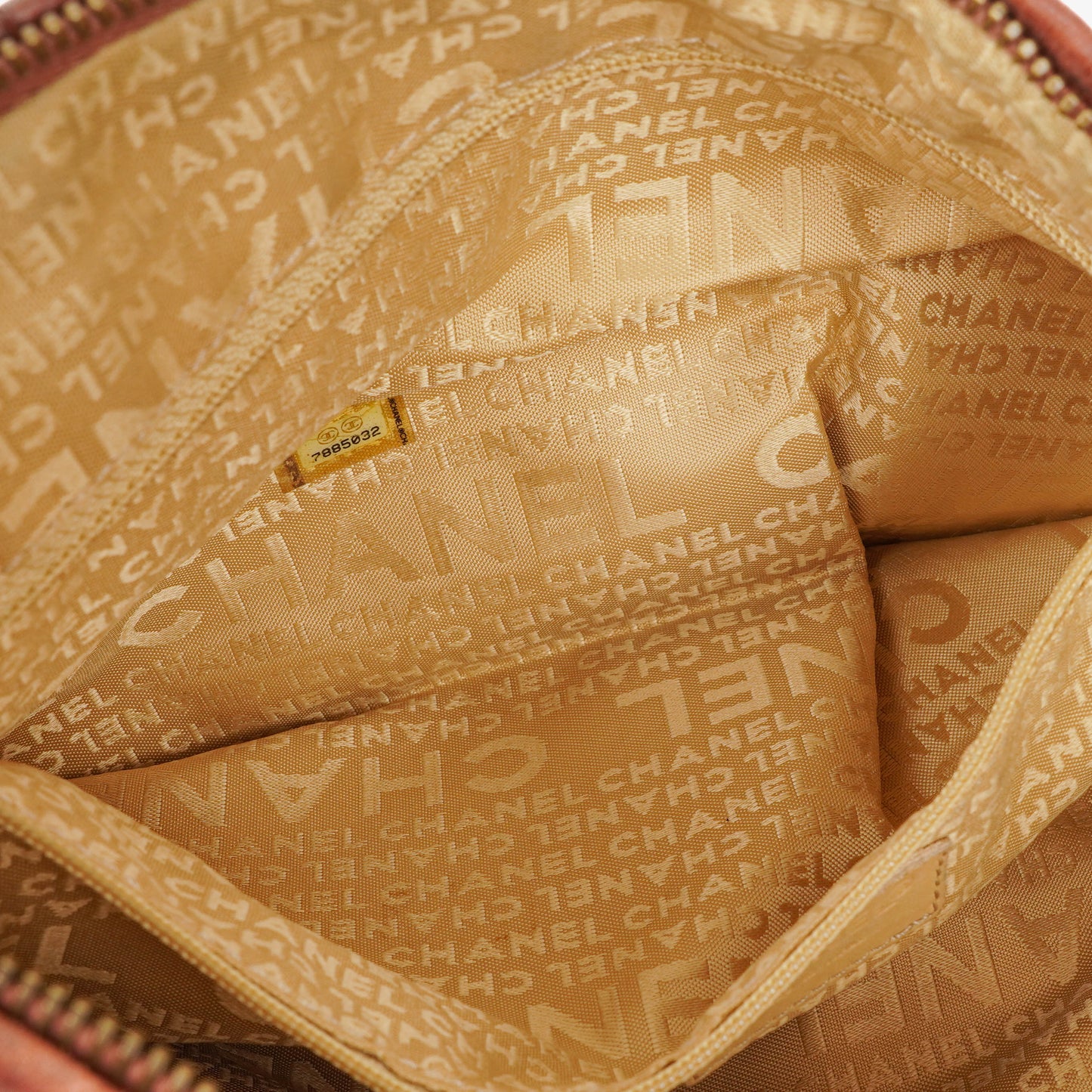 Chanel Schultertasche aus Lammleder