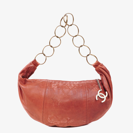 Chanel Schultertasche aus Lammleder