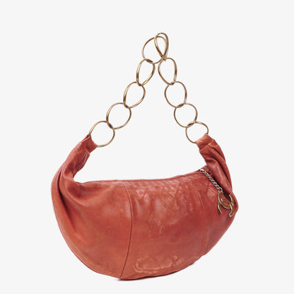 Chanel Schultertasche aus Lammleder