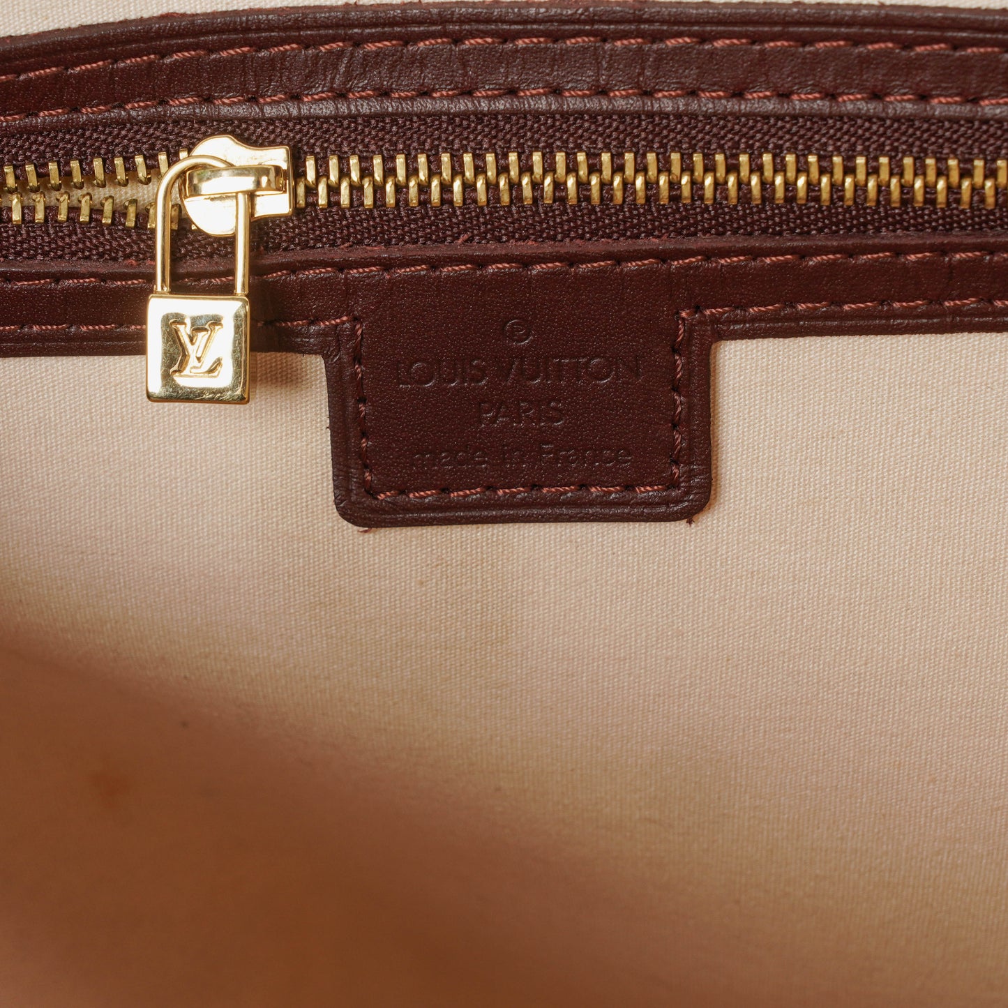 Louis Vuitton Alma Haut Tote Bag aus Cherry Mini Monogram