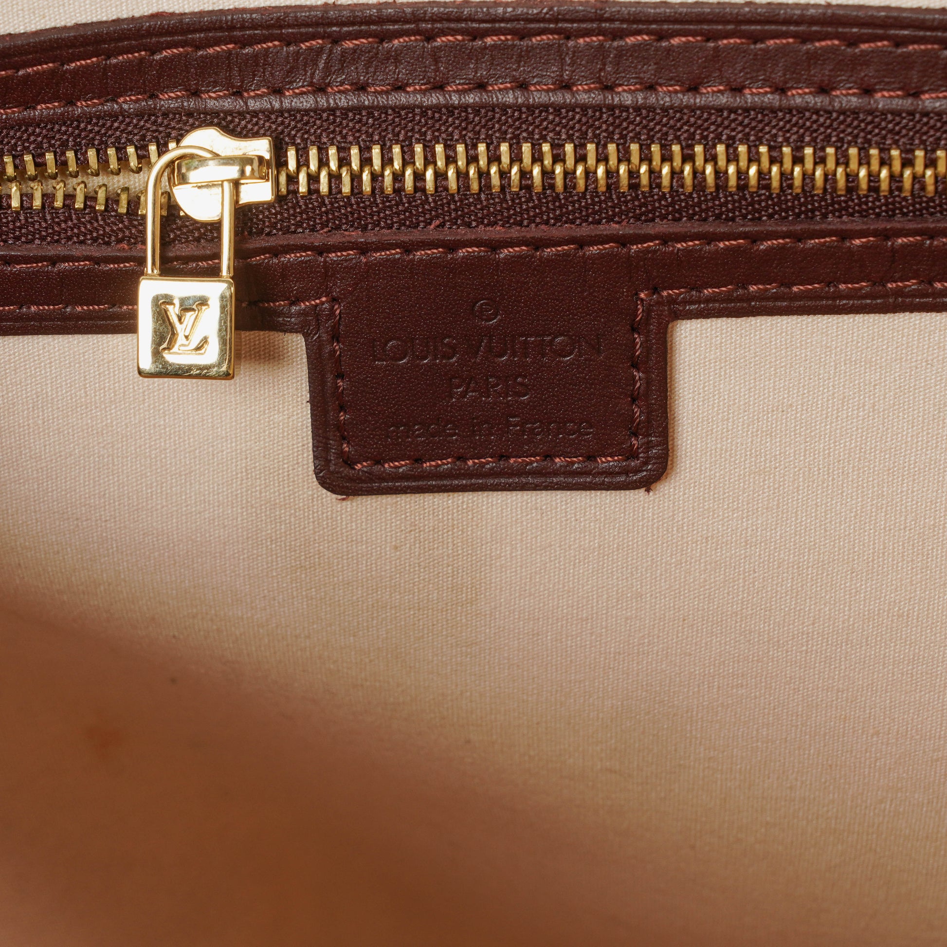 Louis Vuitton Alma Haut Tote Bag aus Cherry Mini Monogram