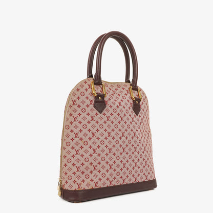 Louis Vuitton Alma Haut Tote Bag aus Cherry Mini Monogram