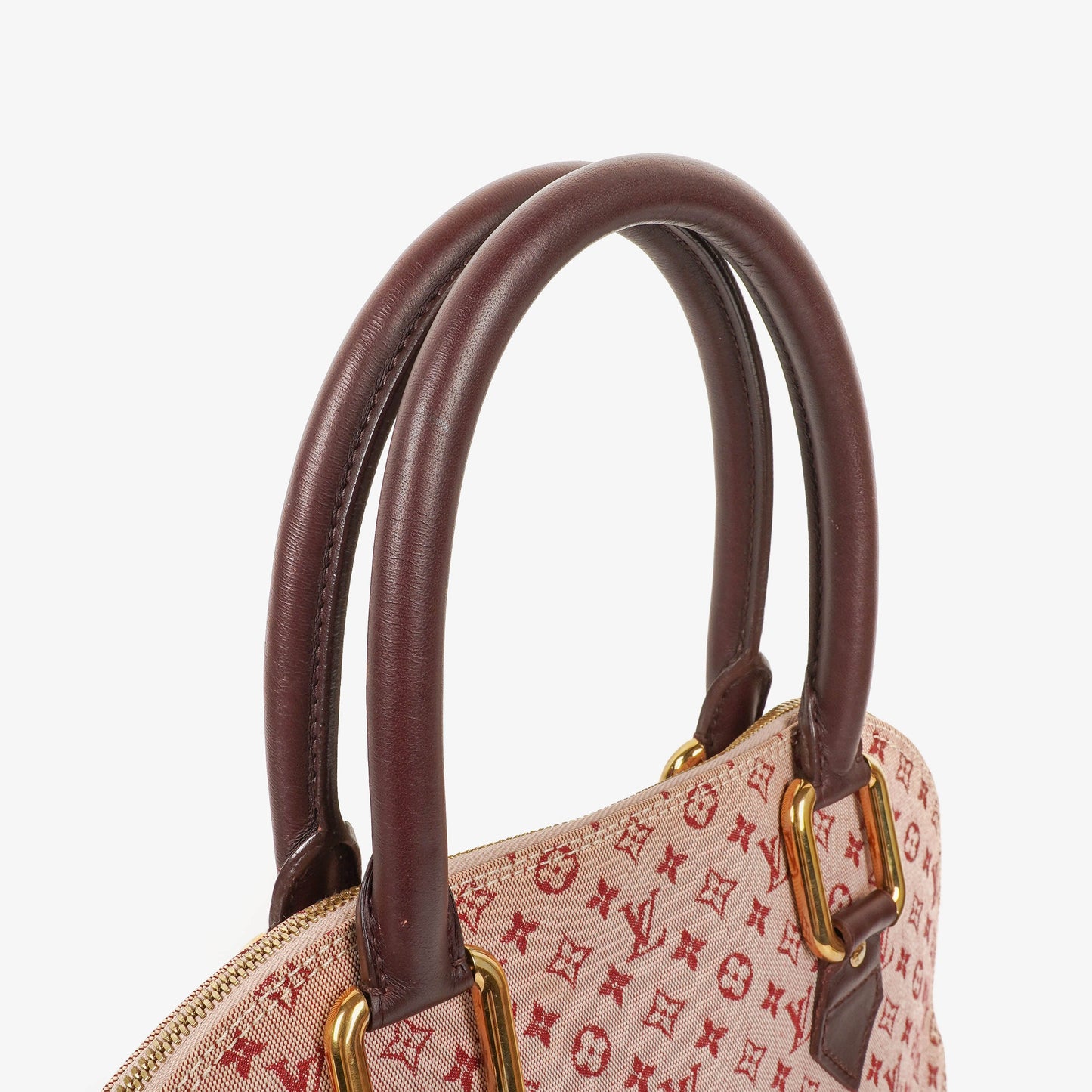 Louis Vuitton Alma Haut Tote Bag aus Cherry Mini Monogram