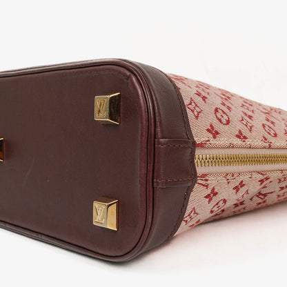 Louis Vuitton Alma Haut Tote Bag aus Cherry Mini Monogram