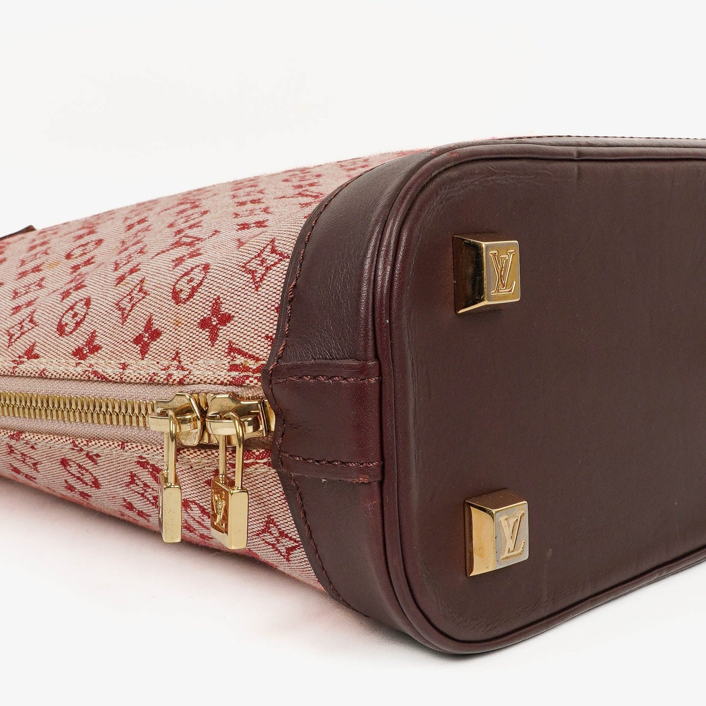 Louis Vuitton Alma Haut Tote Bag aus Cherry Mini Monogram