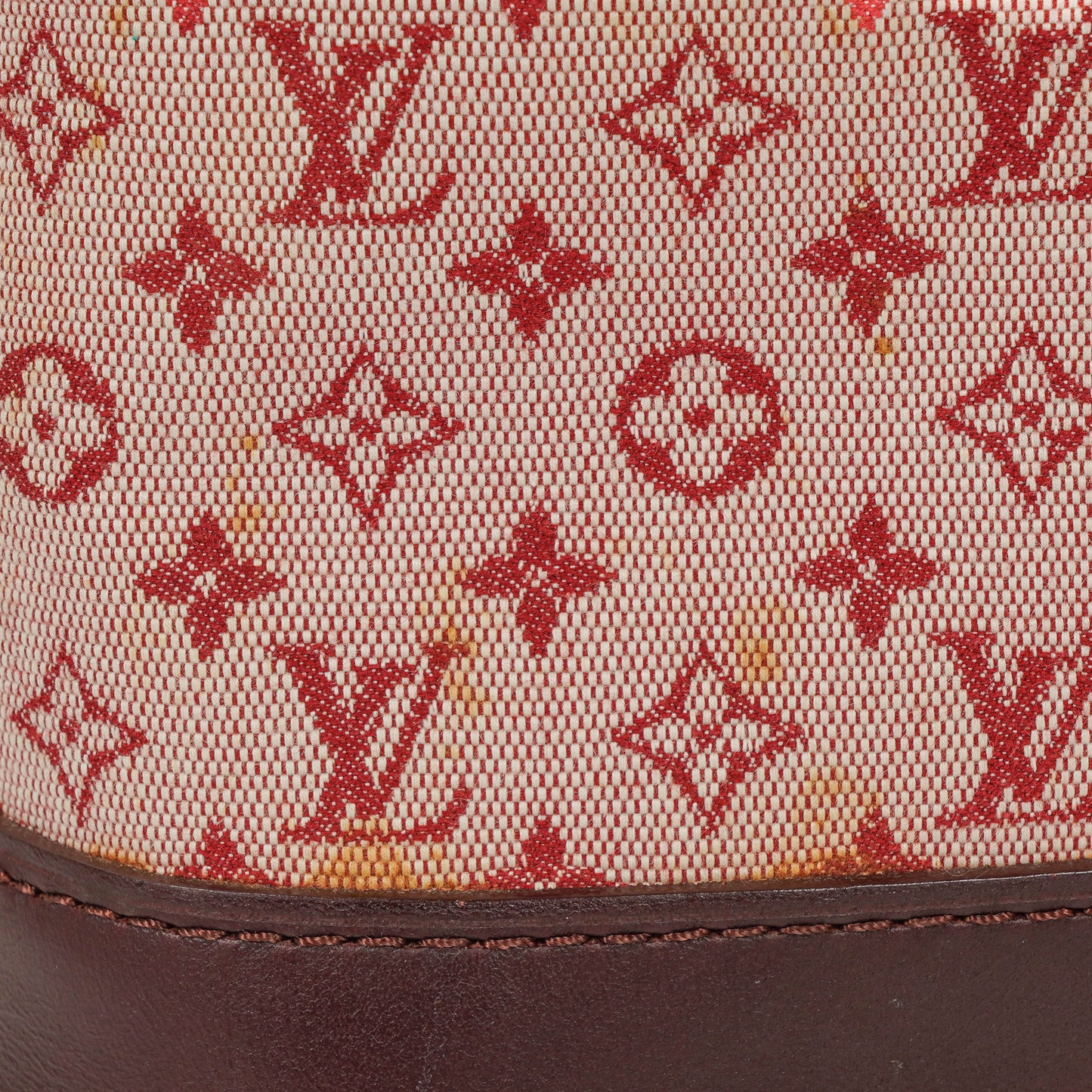 Louis Vuitton Alma Haut Tote Bag aus Cherry Mini Monogram