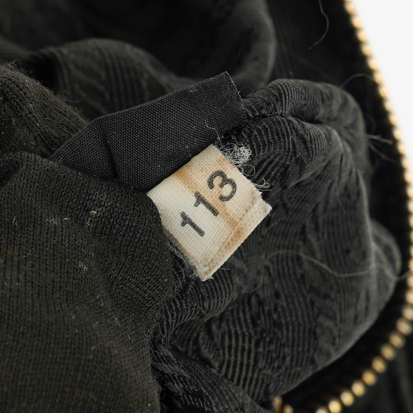 Prada Nero Nylon Logo-Jacquard Henkeltasche