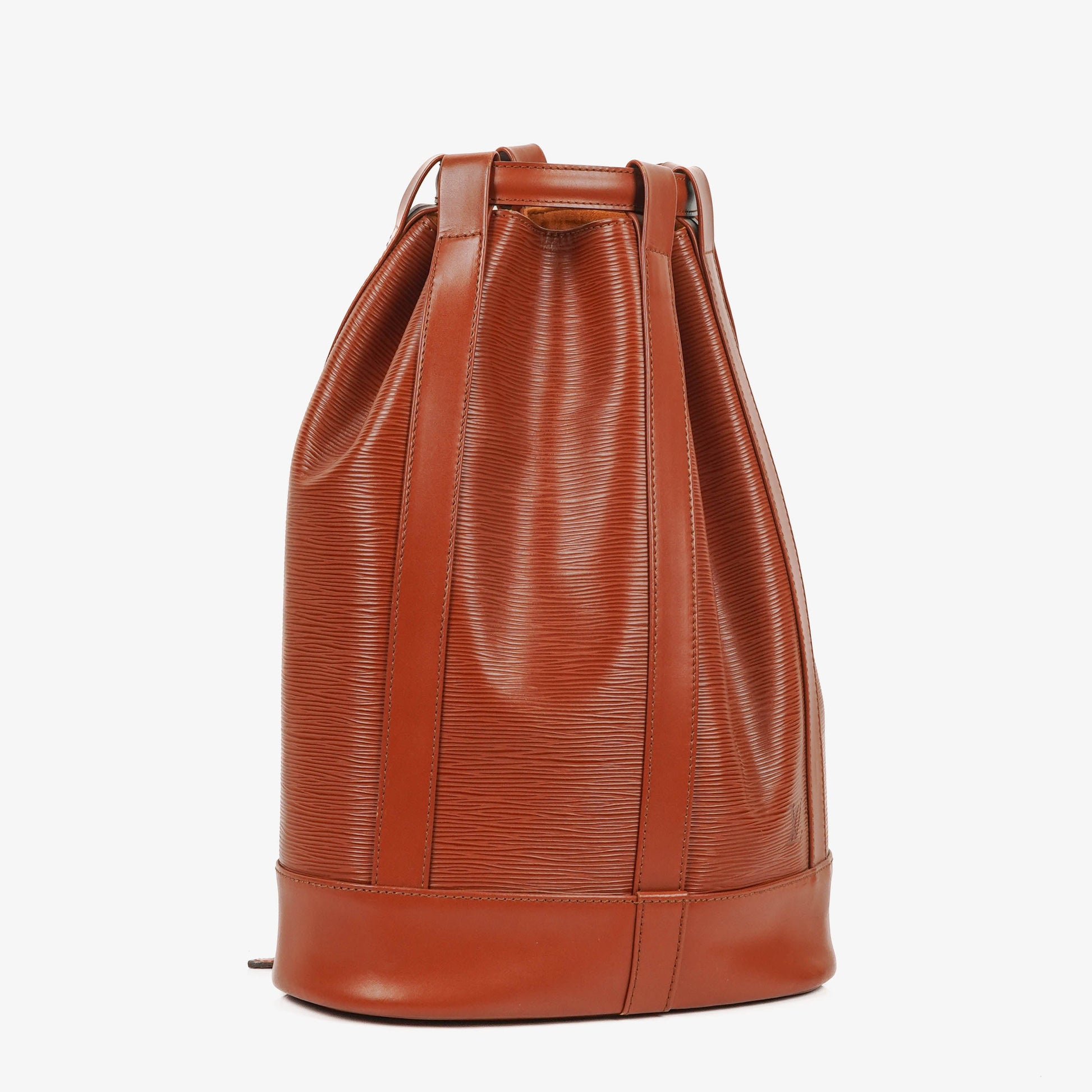 Louis Vuitton Randonnee PM Rucksack aus braunem Epi Leder