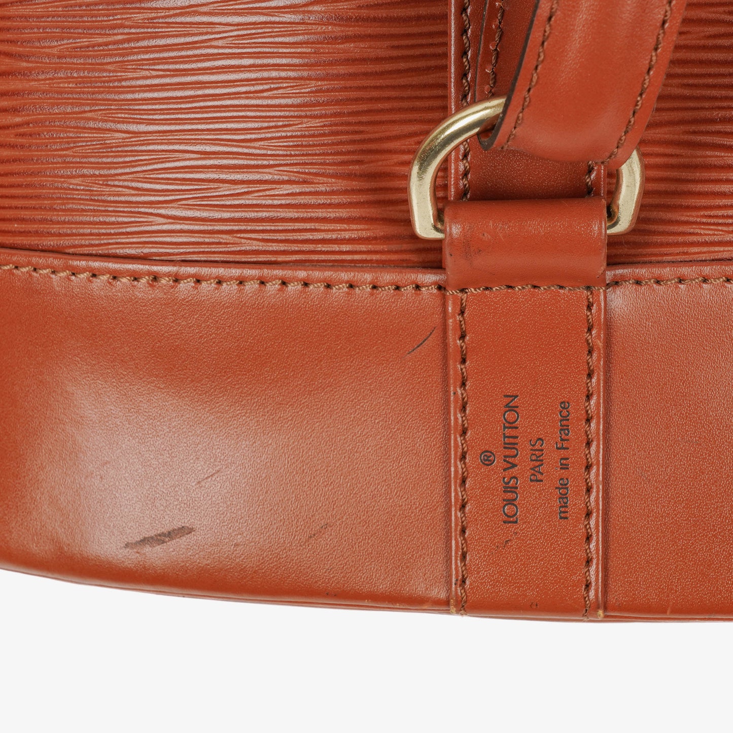 Louis Vuitton Randonnee PM Rucksack aus braunem Epi Leder