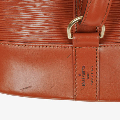 Louis Vuitton Randonnee PM Rucksack aus braunem Epi Leder