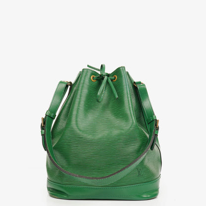 Louis Vuitton Noe Grande GM Schultertasche aus grünem Epi-Leder