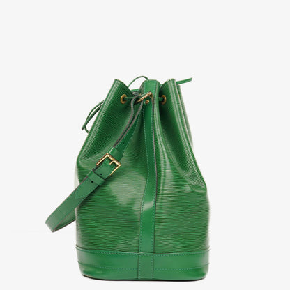 Louis Vuitton Noe Grande GM Schultertasche aus grünem Epi-Leder
