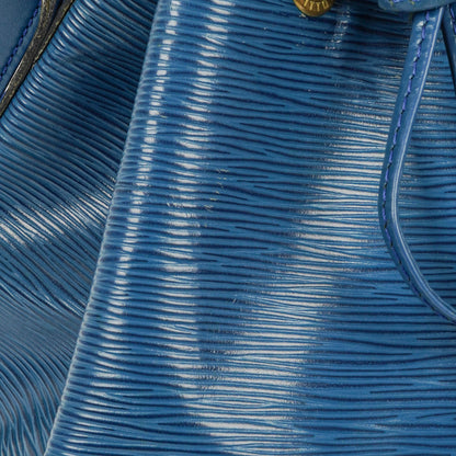 Louis Vuitton Petit Noe Schultertasche aus blauem Epi Leder