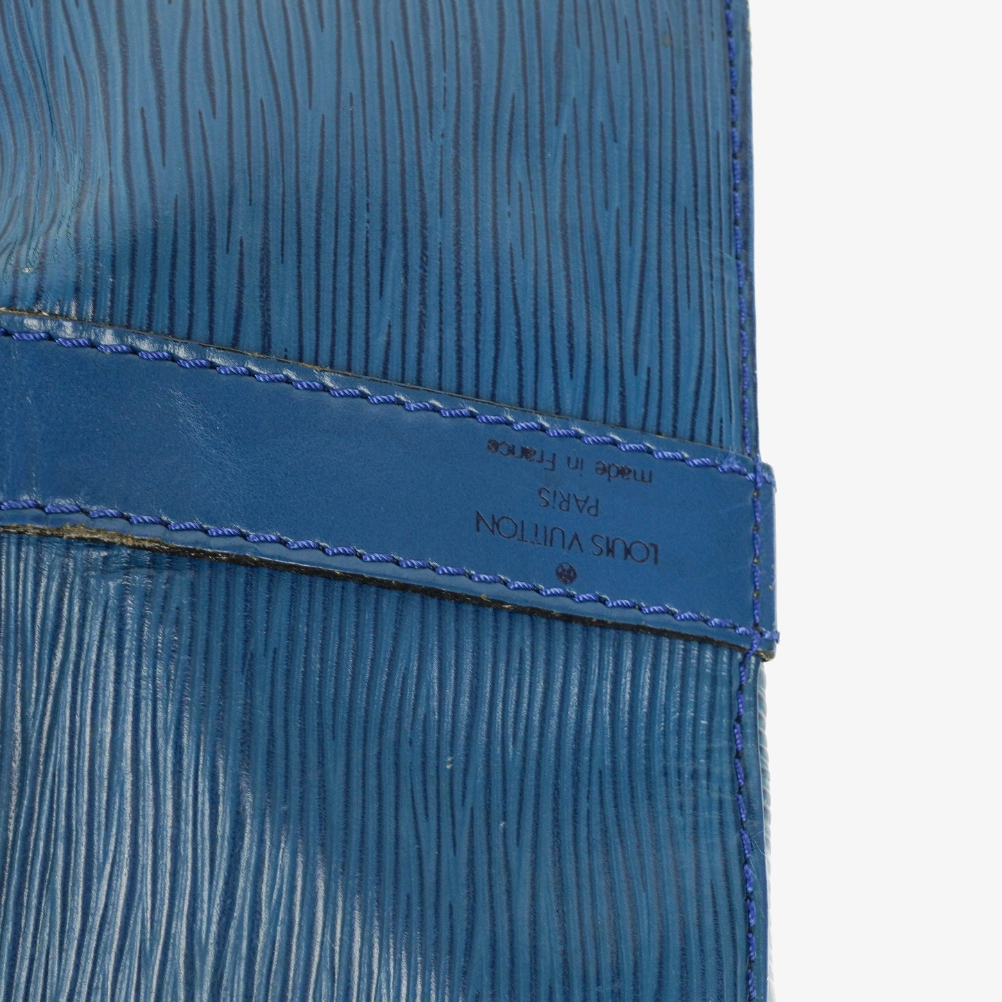 Louis Vuitton Petit Noe Schultertasche aus blauem Epi Leder