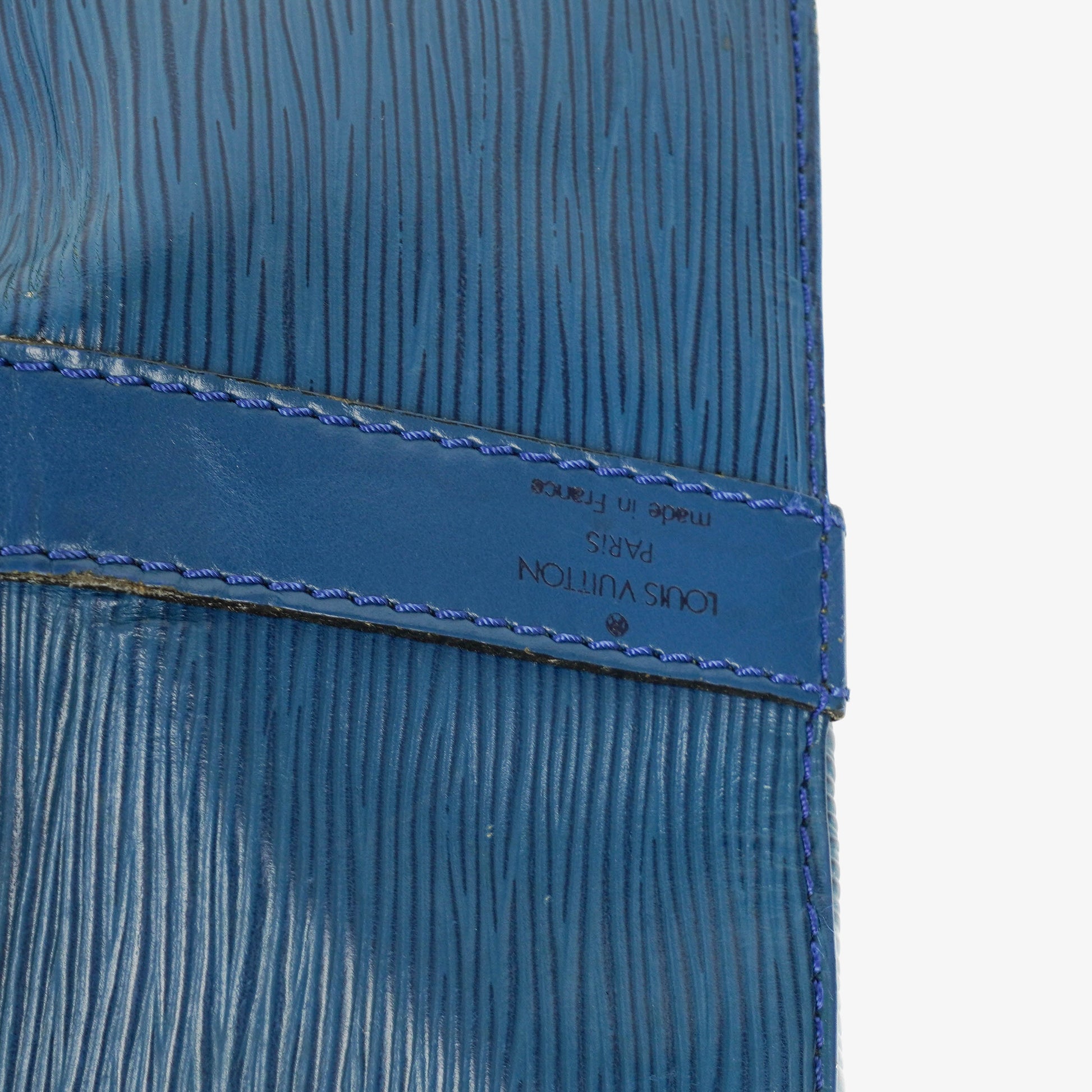 Louis Vuitton Petit Noe Schultertasche aus blauem Epi Leder