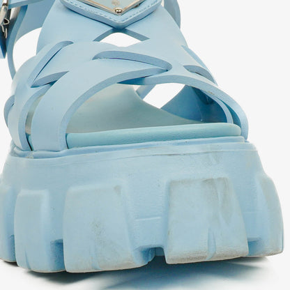 Prada Monolith Plateau-Sandalen