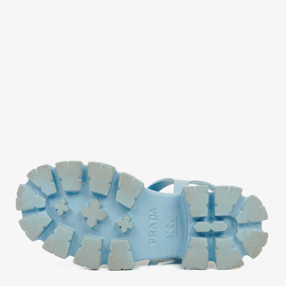 Prada Monolith Plateau-Sandalen