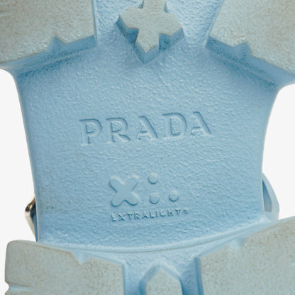 Prada Monolith Plateau-Sandalen