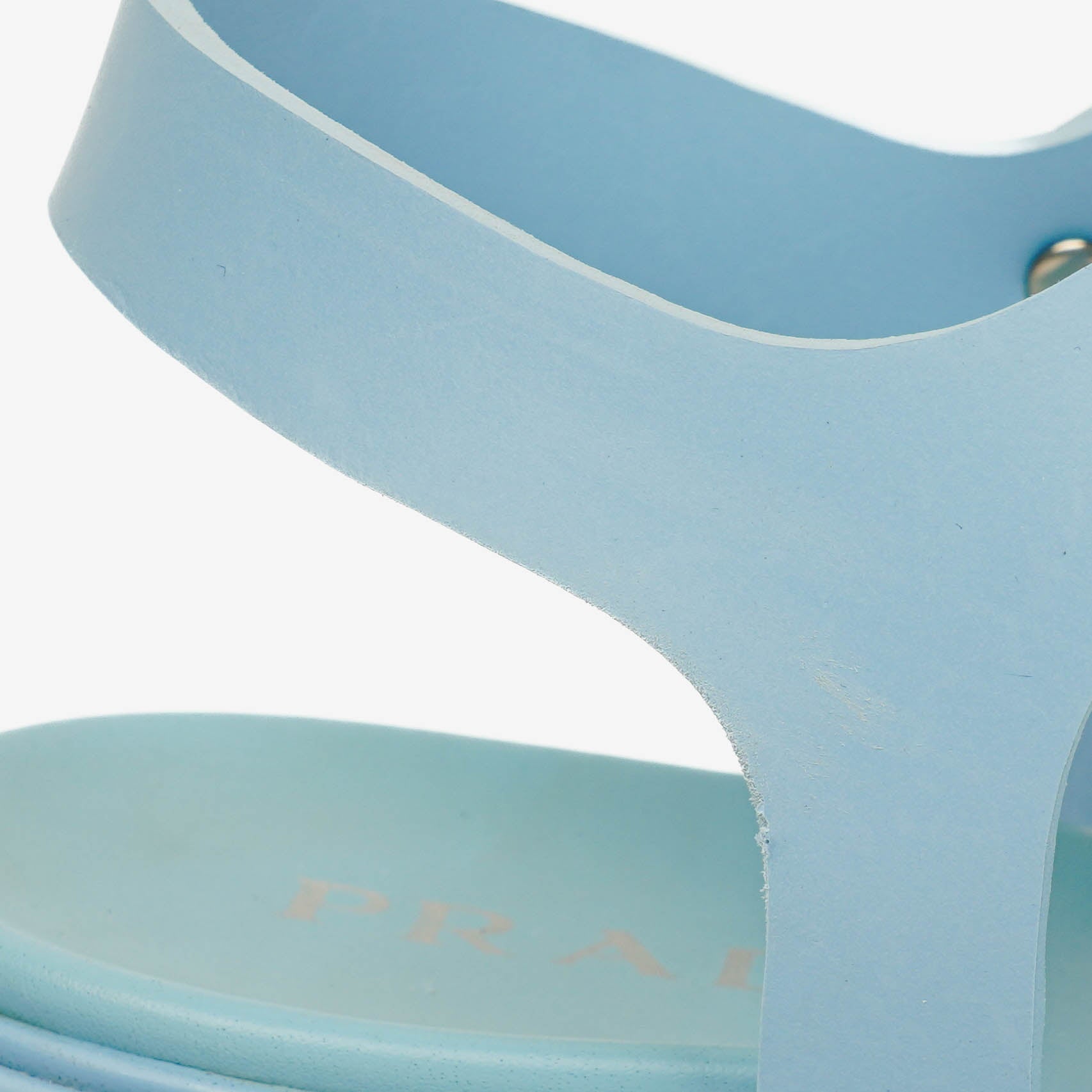 Prada Monolith Plateau-Sandalen