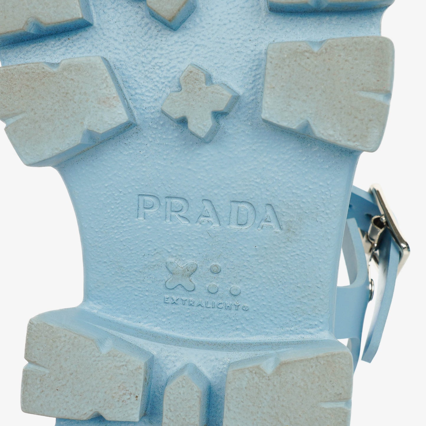 Prada Monolith Plateau-Sandalen