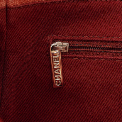 Chanel Deauville Shopping Tote aus pinkem Canvas