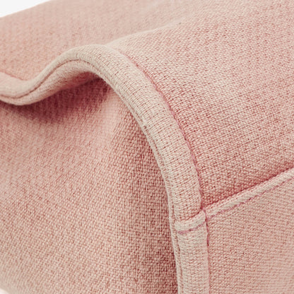 Chanel Deauville Shopping Tote aus pinkem Canvas
