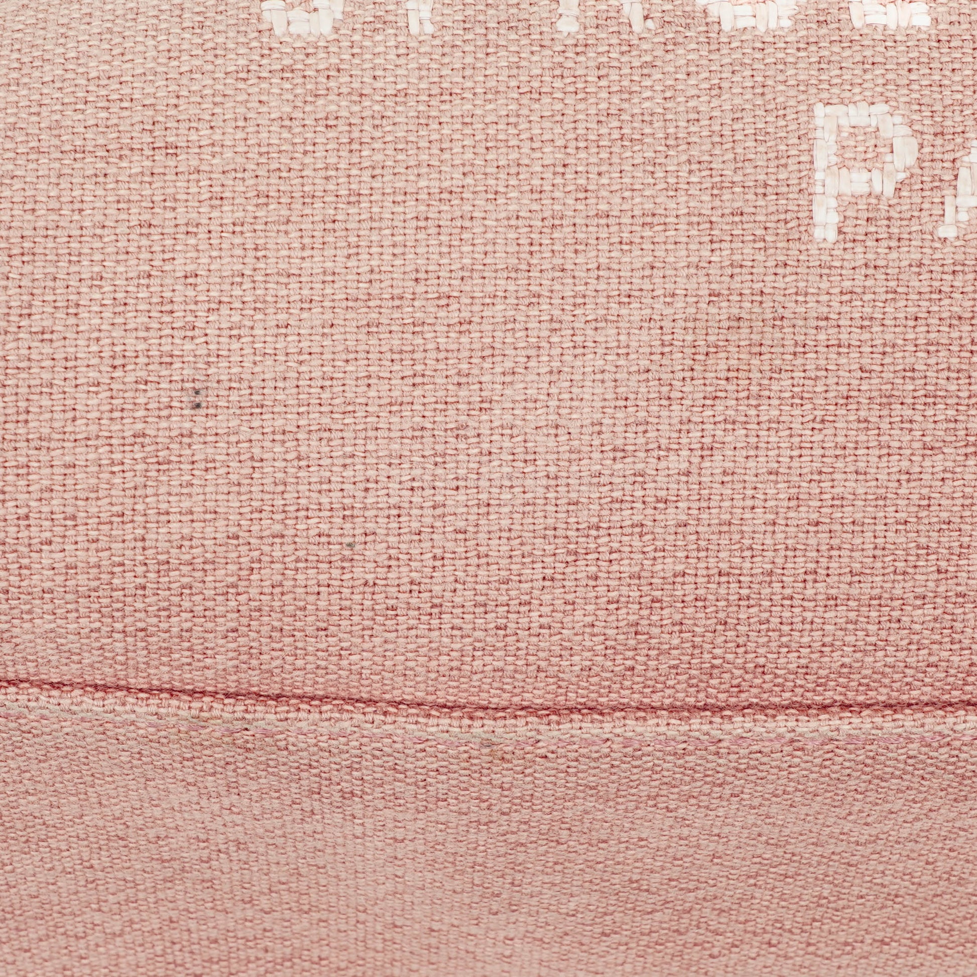 Chanel Deauville Shopping Tote aus pinkem Canvas