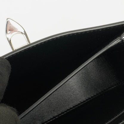Valentino Garavani kleine Rockstud Schultertasche aus silbernem Spiegel-Kalbsleder