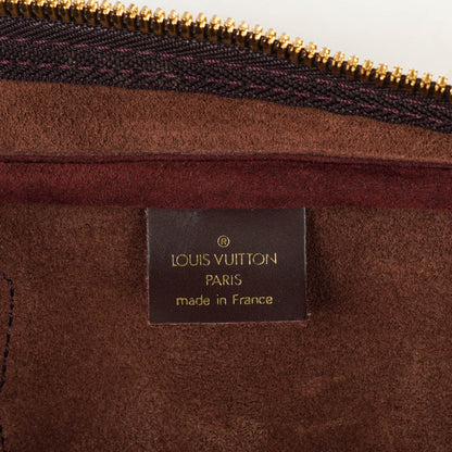 Louis Vuitton Kendall Tasche aus burgunderrotem Taiga Leder