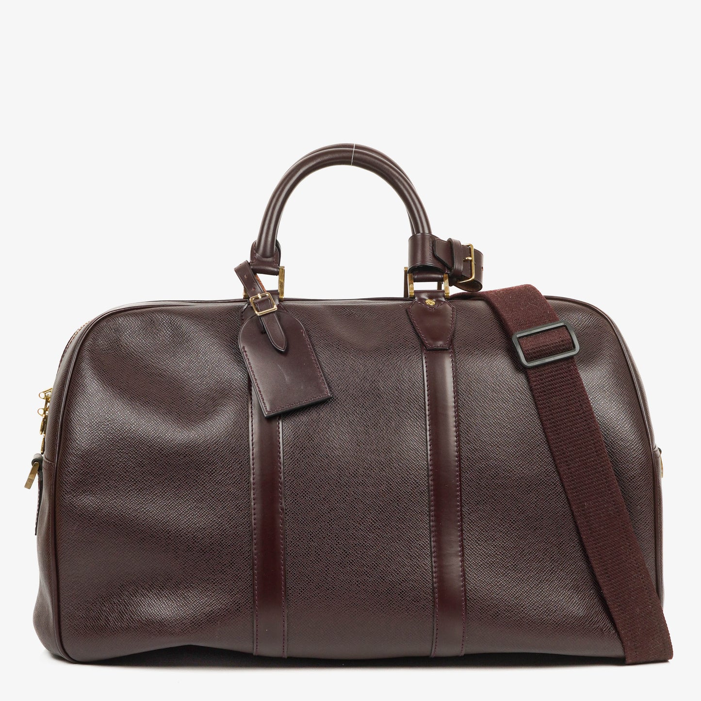 Louis Vuitton Kendall Tasche aus burgunderrotem Taiga Leder