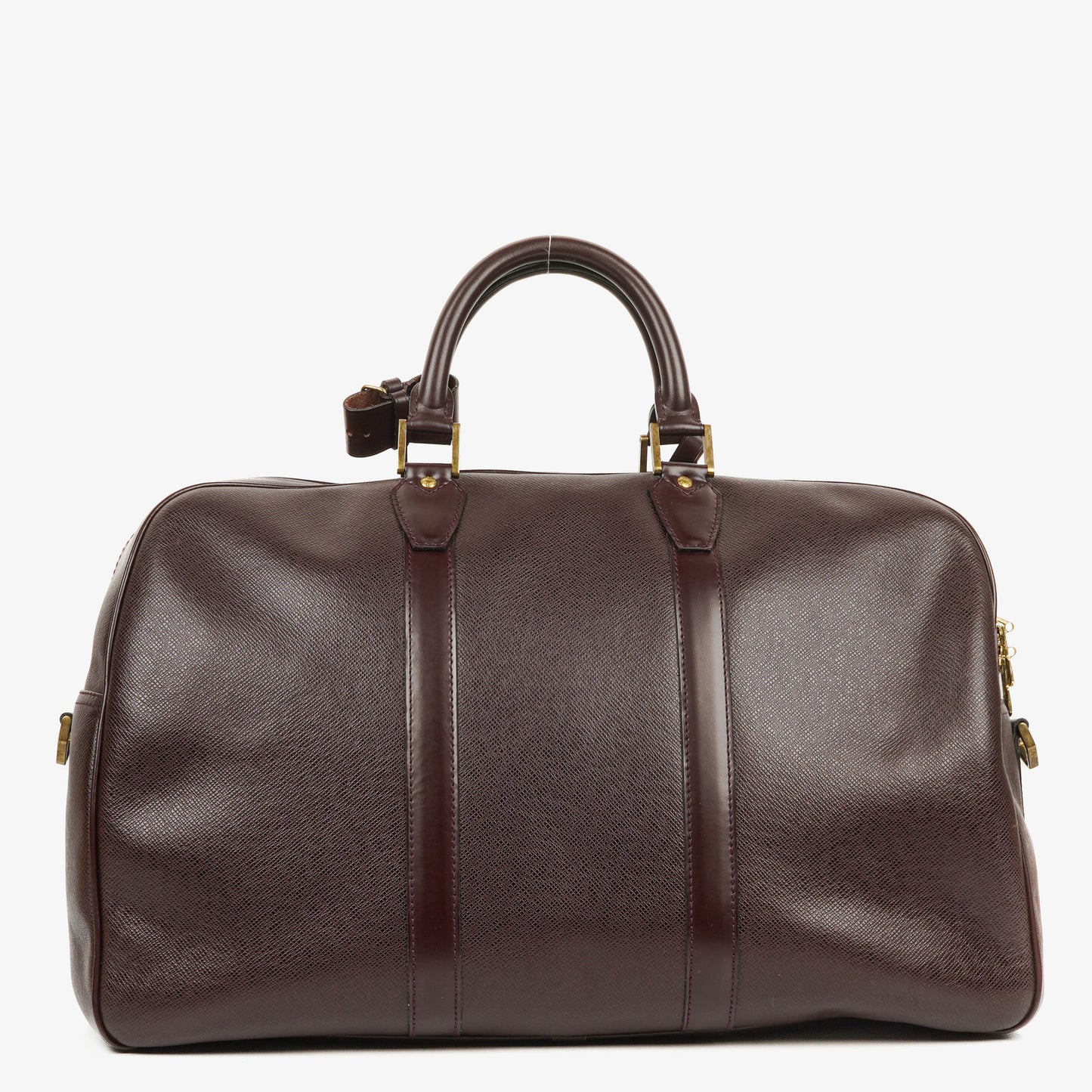 Louis Vuitton Kendall Tasche aus burgunderrotem Taiga Leder