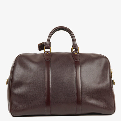 Louis Vuitton Kendall Tasche aus burgunderrotem Taiga Leder