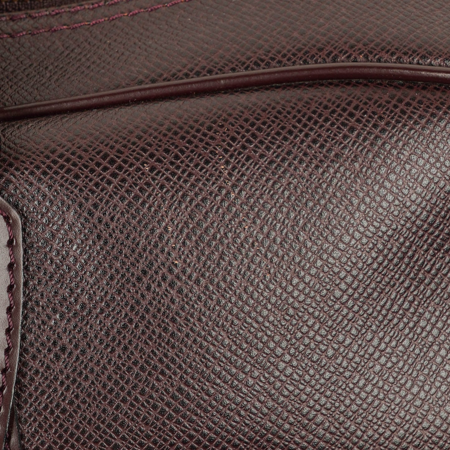 Louis Vuitton Kendall Tasche aus burgunderrotem Taiga Leder