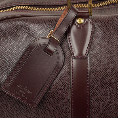Louis Vuitton Kendall Tasche aus burgunderrotem Taiga Leder