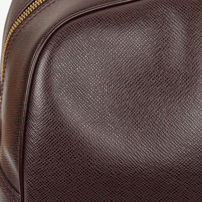 Louis Vuitton Kendall Tasche aus burgunderrotem Taiga Leder