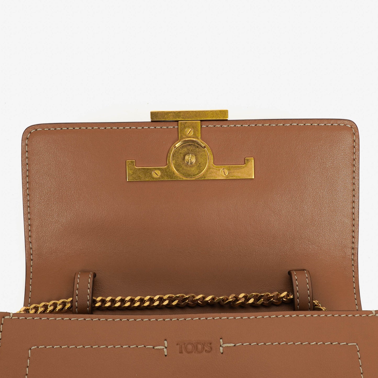 Tod's Bauchtasche aus Leder mit Überschlag