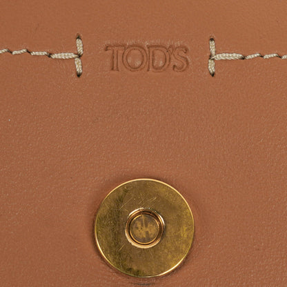 Tod's Bauchtasche aus Leder mit Überschlag