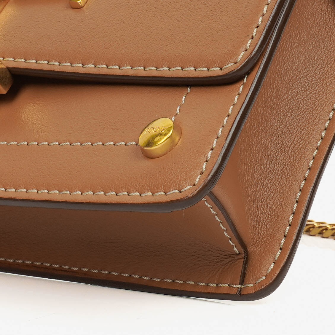 Tod's Bauchtasche aus Leder mit Überschlag