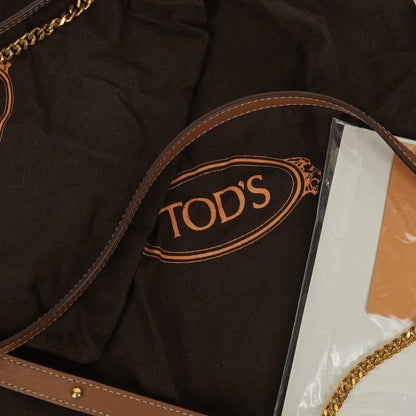 Tod's Bauchtasche aus Leder mit Überschlag
