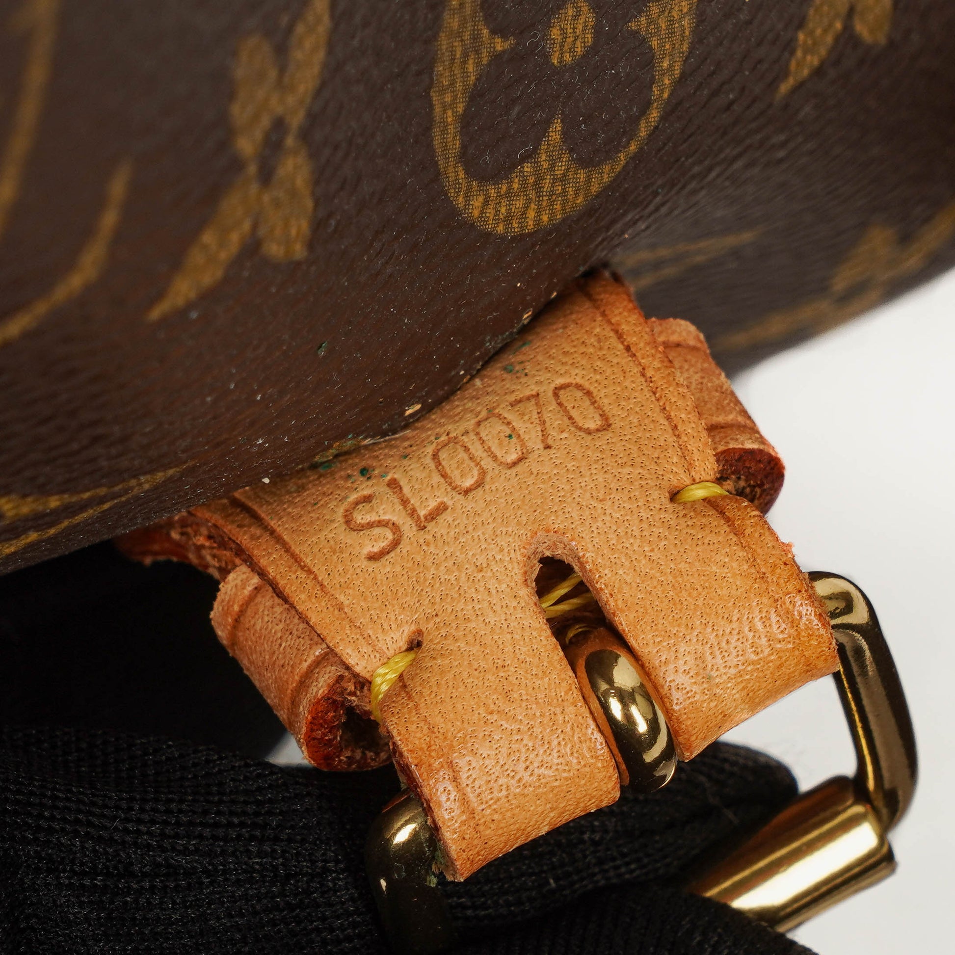 Louis Vuitton Sac Gibeciere GM Schultertasche aus Monogram Canvas