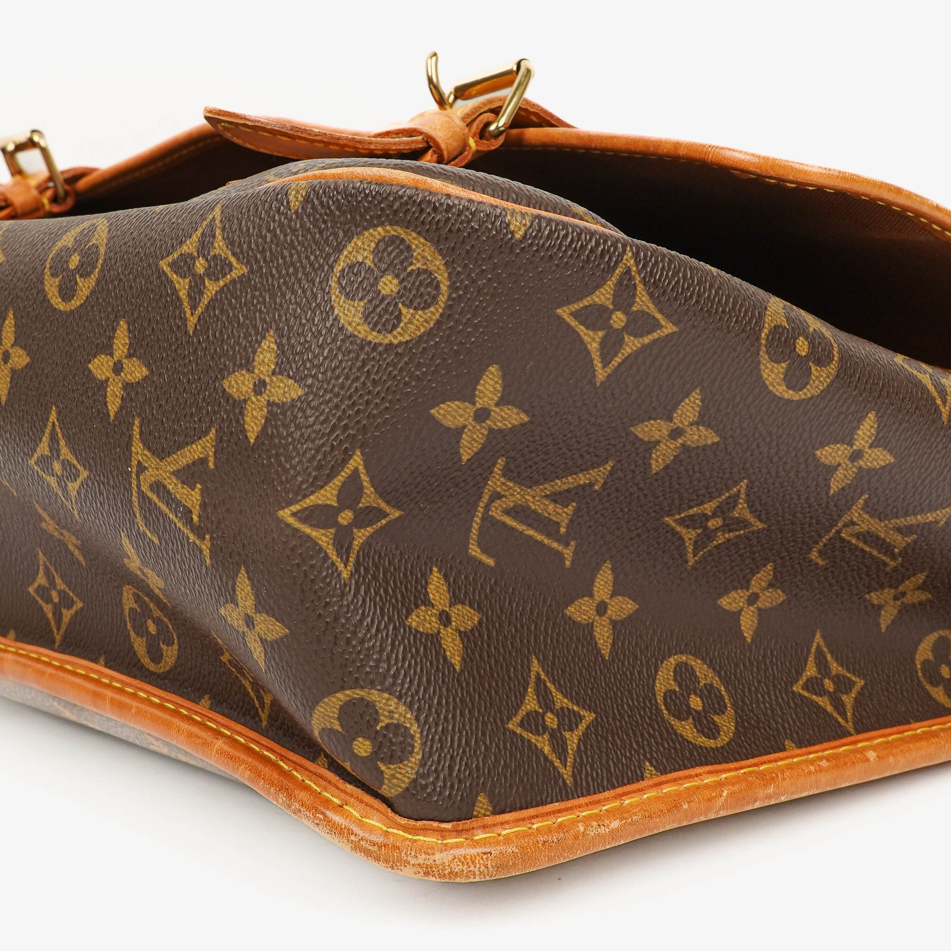 Louis Vuitton Sac Gibeciere GM Schultertasche aus Monogram Canvas