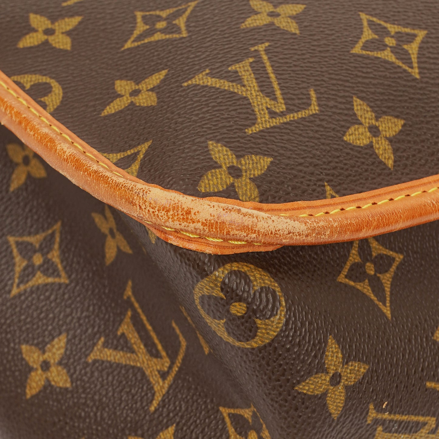 Louis Vuitton Sac Gibeciere GM Schultertasche aus Monogram Canvas