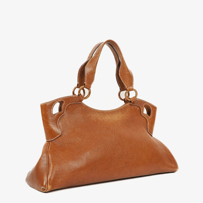 Cartier Marcello de Cartier Handle Bag aus genarbtem Leder