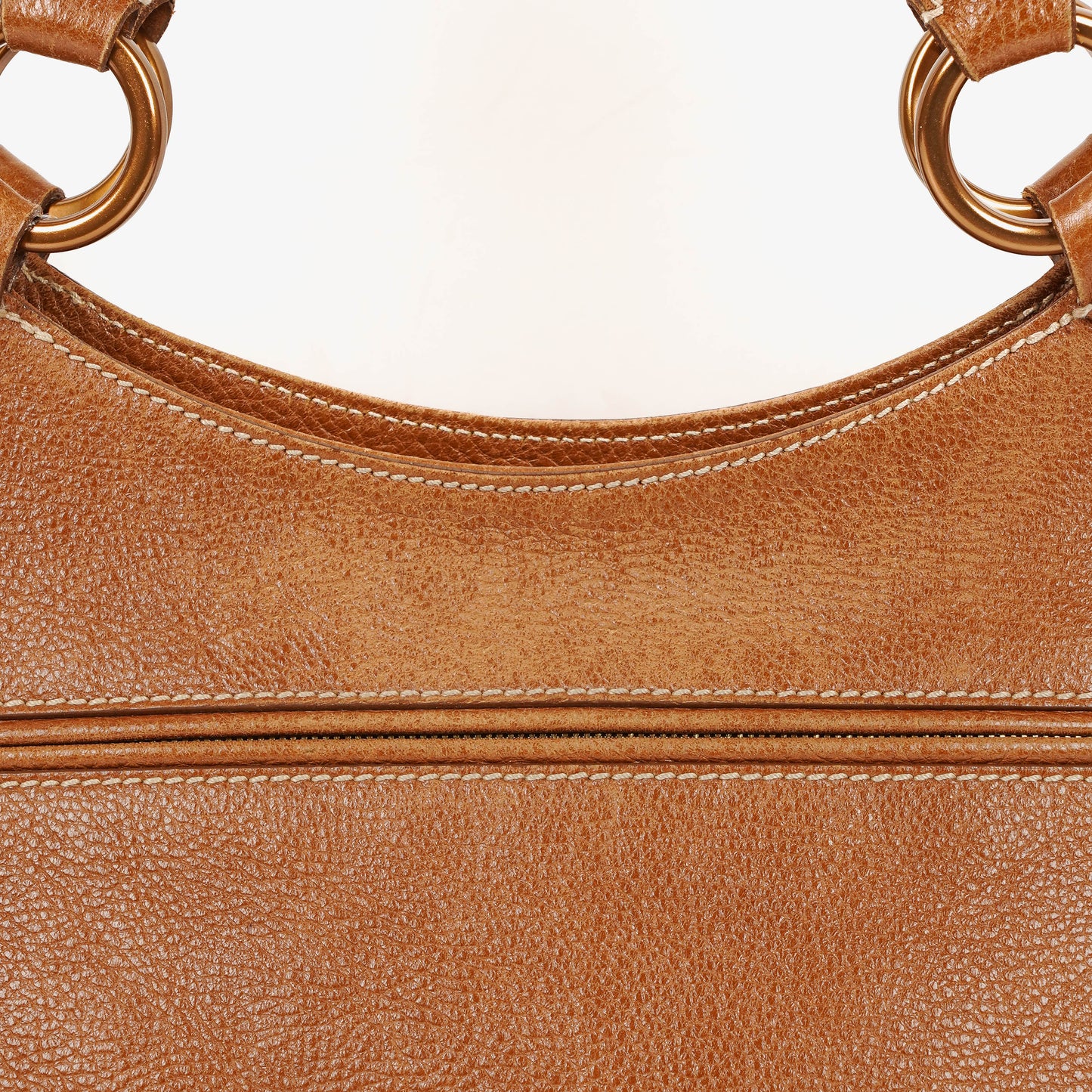 Cartier Marcello de Cartier Handle Bag aus genarbtem Leder